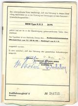 BMW R51/3 1951 mit org. Brief von 51 - BMW R51