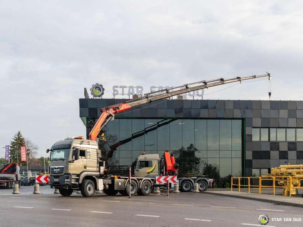 MAN  TGS 26.480 6x6 PALFINGER PK 34002 SH Crane Winc