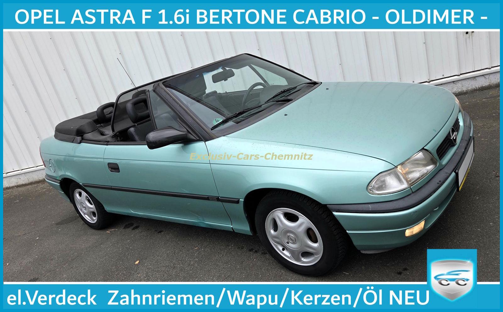 Opel Astra F Cabriolet 1.6 Bertone Edition el.Dach