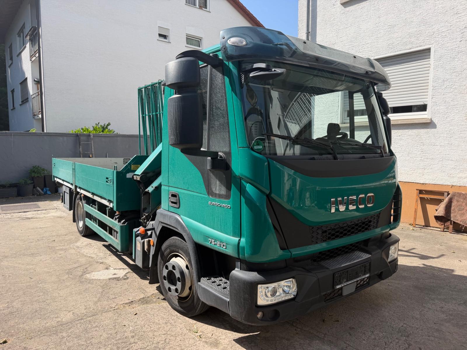 Iveco ML 75 E 210 Palfinger Ladekran ATM TÜV neu