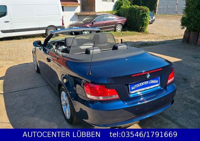 BMW 118 Baureihe 1 Cabrio 118i+XENON+PDC+TEILLEDER