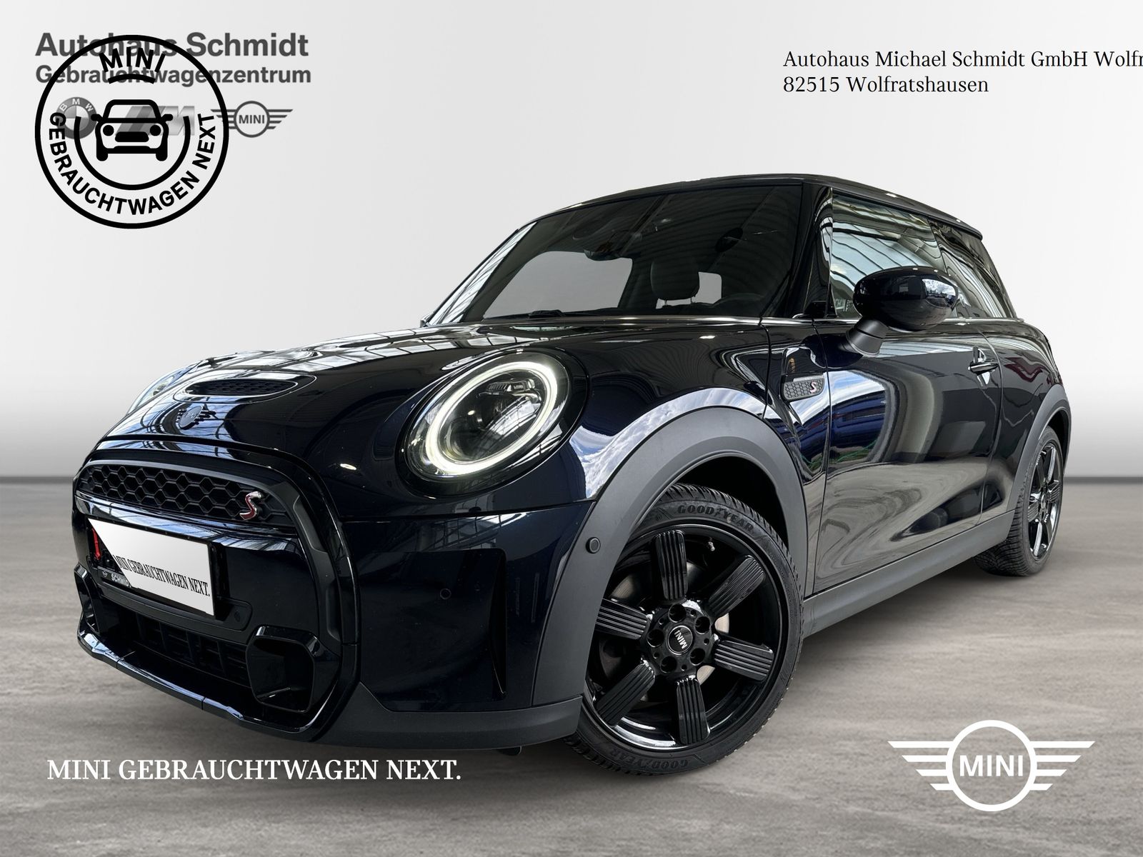 MINI Cooper S Hatch *Classic Trim*Black Pepper*17"*DA