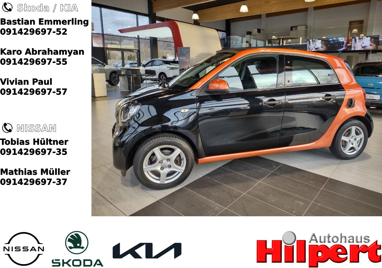 Smart forfour DCT Passion / Kamera / Schiebedach / Win