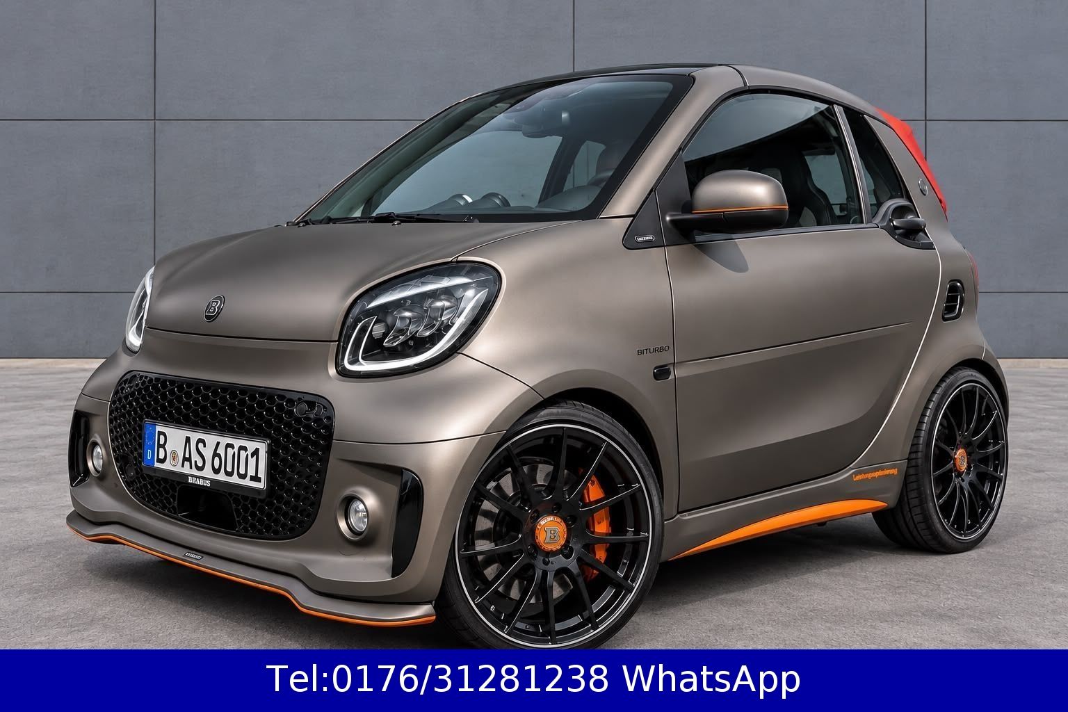 Smart ForTwo SMART EQ-Cabrio-BRABUS-Einzelstück-
