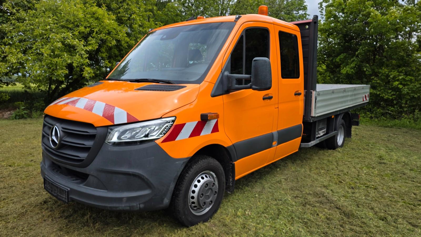 Mercedes-Benz Sprinter 519 Cdi 3.0 V6 Doka pritsche maxi LED