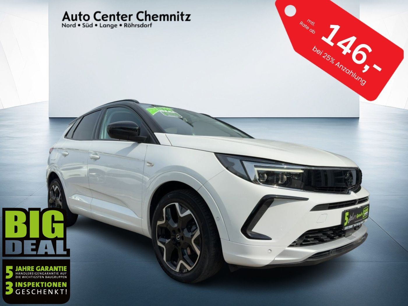Opel Grandland AT8 Ultimate AHK/Matrix/Navi/Leder/360