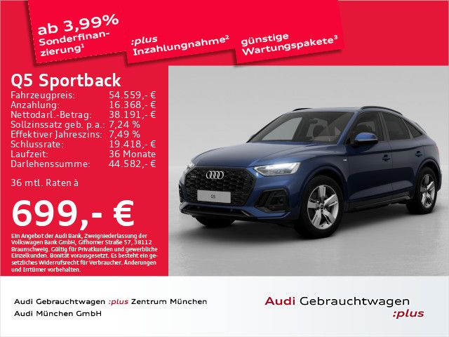 Audi Q5 Sportback 40 TDI qu. S tronic S line Pano/AHK