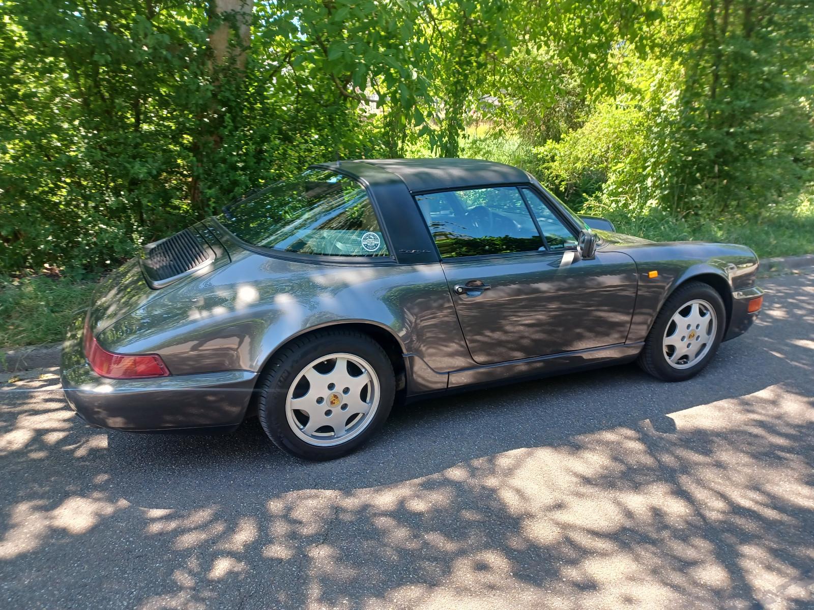 Porsche 964C2Targa ex schweiz ufrei 21Stempel-Scheckheft