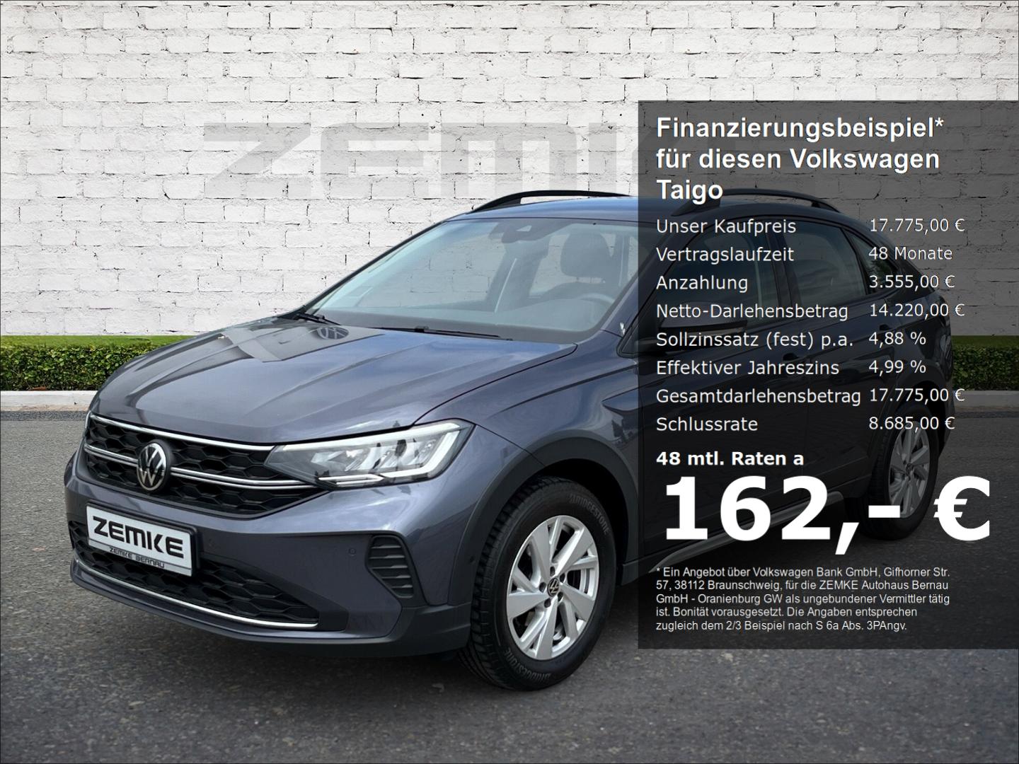Volkswagen Taigo 1.0 TSI DSG Life 3,99%  Navi Digitales Coc