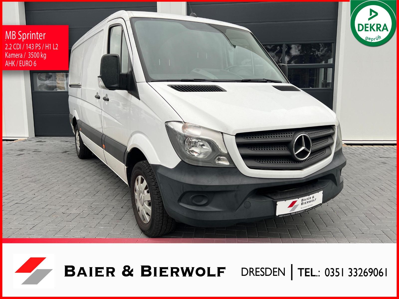 MERCEDES-BENZ Sprinter II Kasten 314 CDI Klima Kamera H1 L2 AH