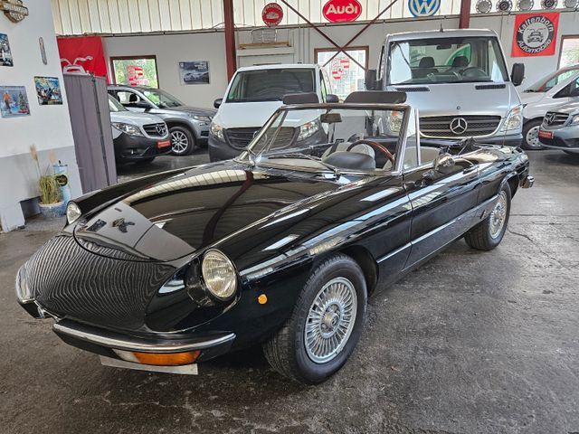 Alfa Romeo Spider 1600 Junior /1.Hand/Deutsch/Neuwag. Rechn