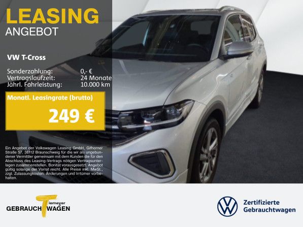 Volkswagen T-Cross 1.5 TSI DSG R-LINE IQ.LIGHT AHK NAVI KAM