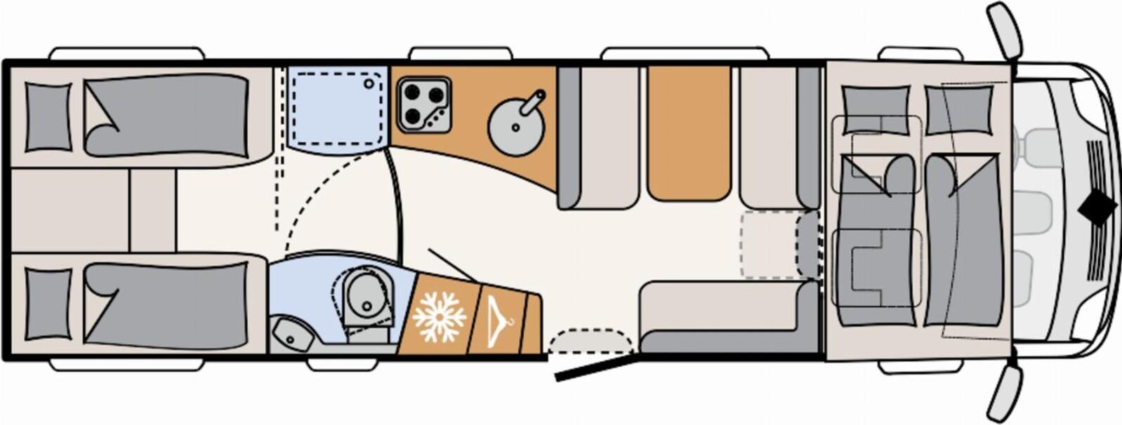 Dethleffs Globetrotter XXL A 9000-2 EB Top Family Fahrzeug
