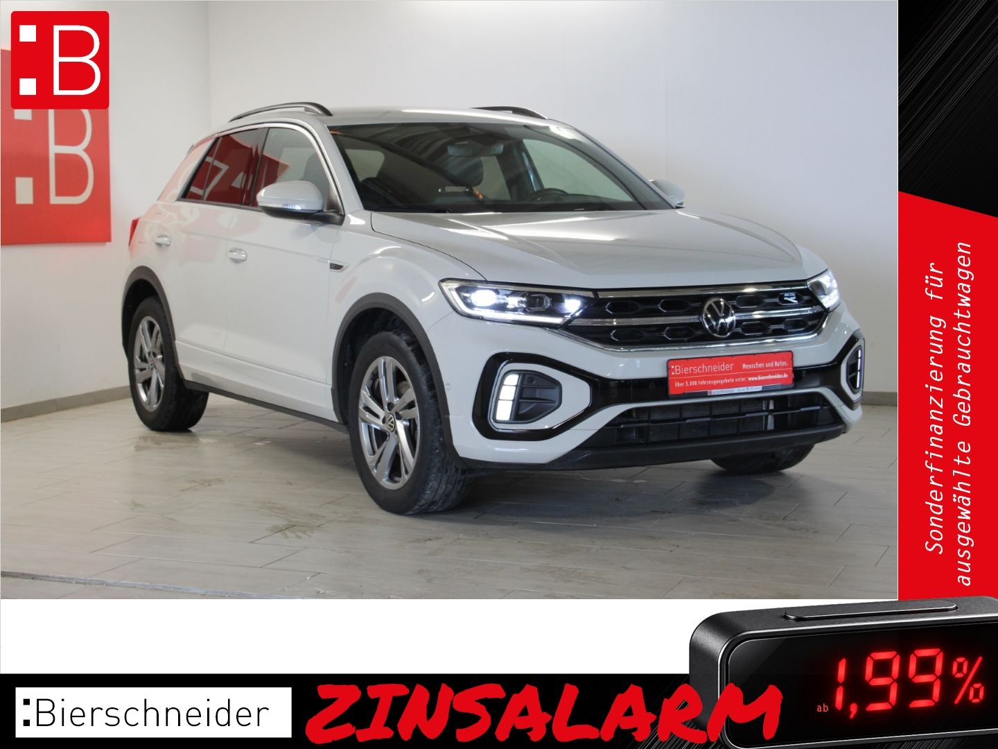 Volkswagen T-Roc 1.5 TSI DSG 2x R-Line 17 LED SHZ