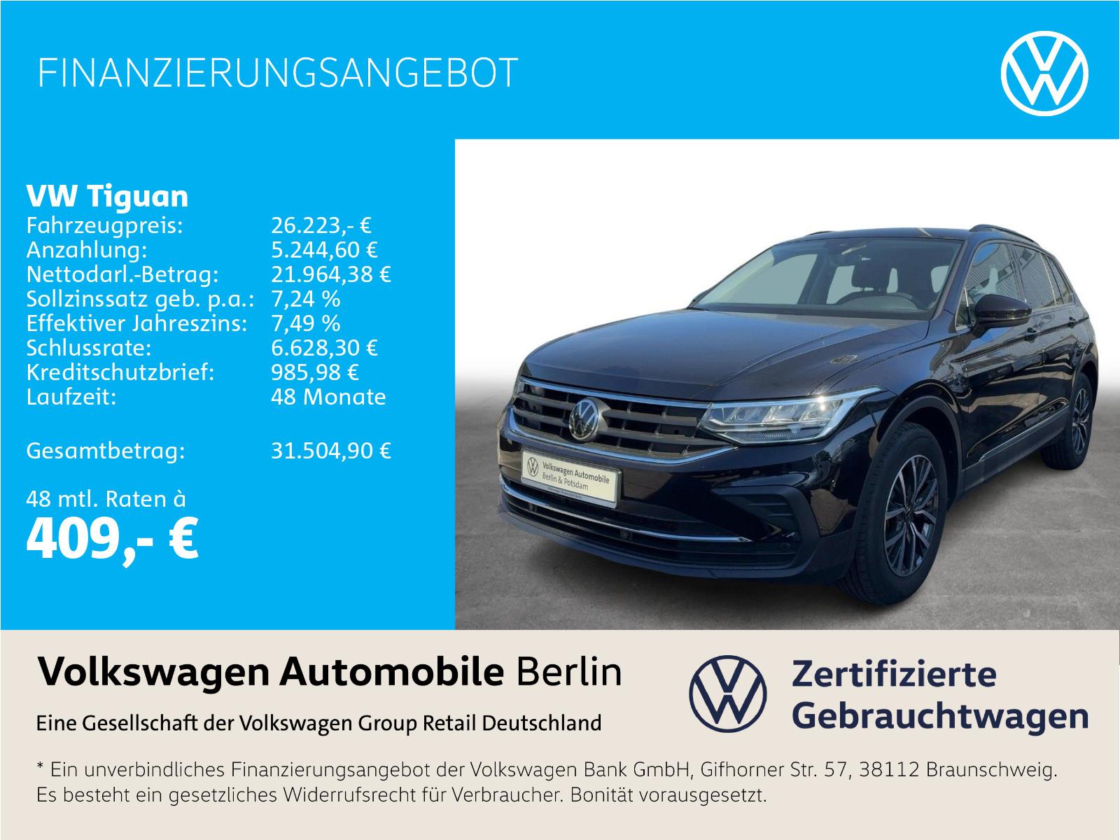 Volkswagen Tiguan 1.5 TSI DSG Life Navi LED SHZ PDC