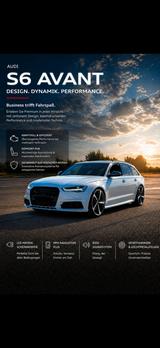 Audi S6 4.0 TFSI quattro S tronic Avant - - weiße Audi S6