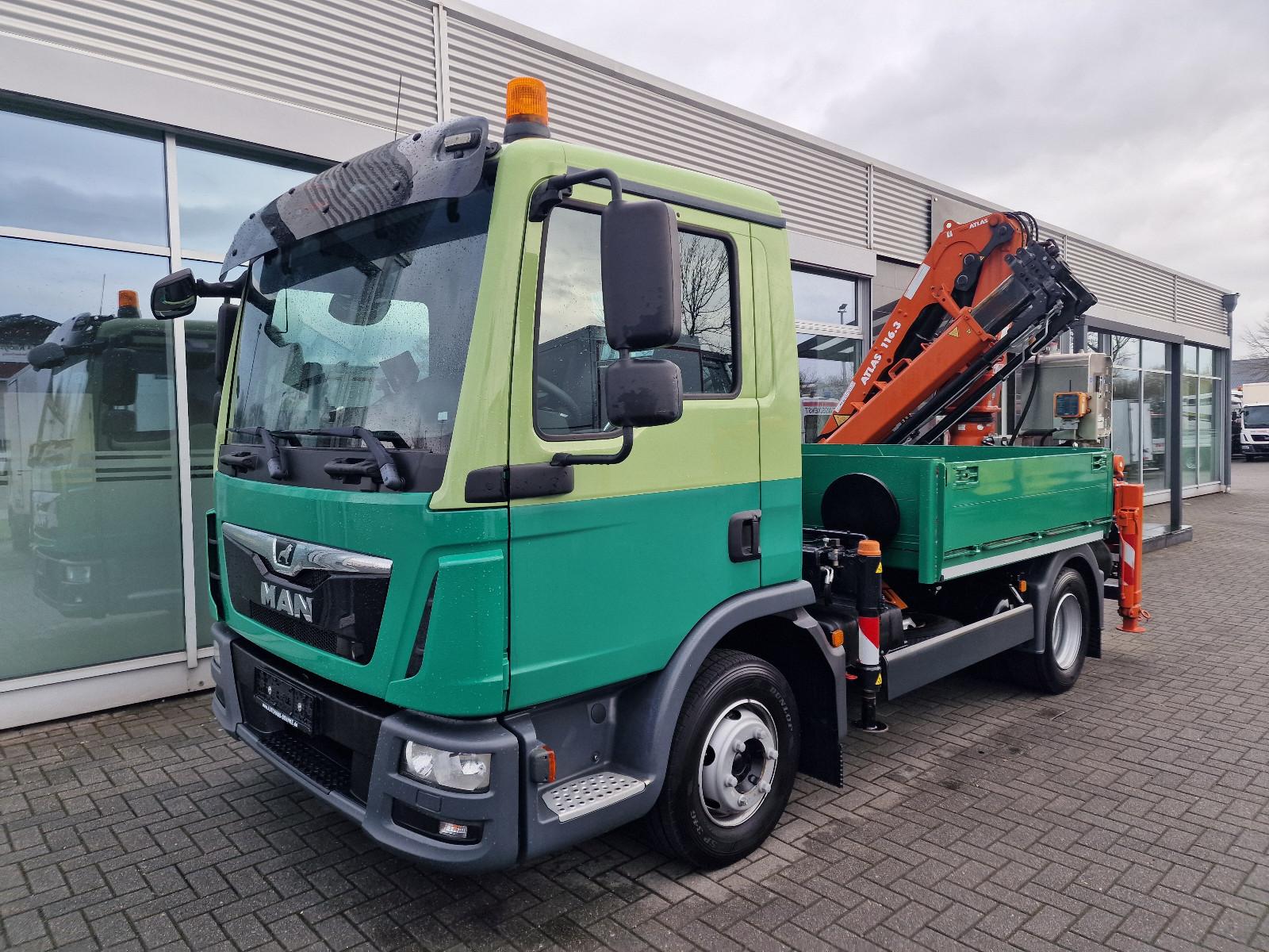 MAN TGL 8.250 Prische Kran Funk 4 Punkt 8900 KM neuw