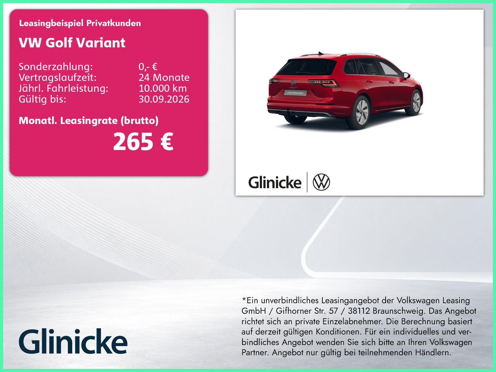 Volkswagen Golf VIII Variant 2.0 TDI Style AHK H&K Matrix D