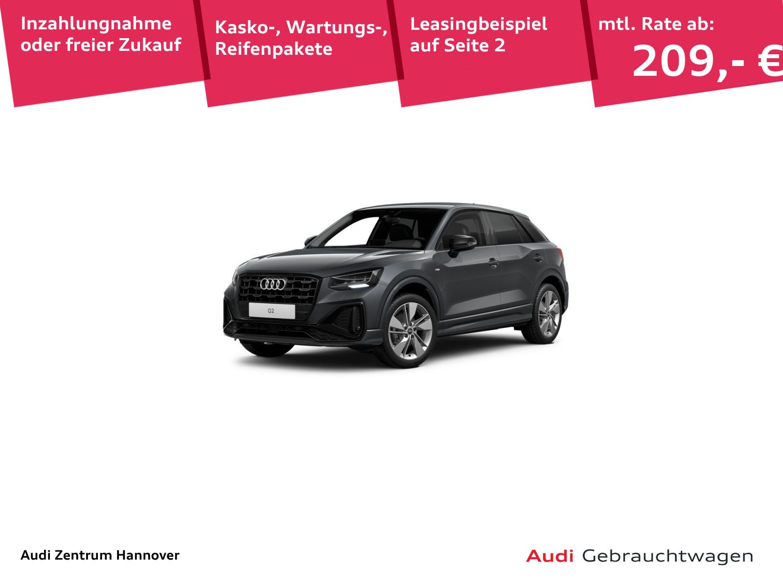 Audi Q2 S line 35 TFSI Navi virtual LED