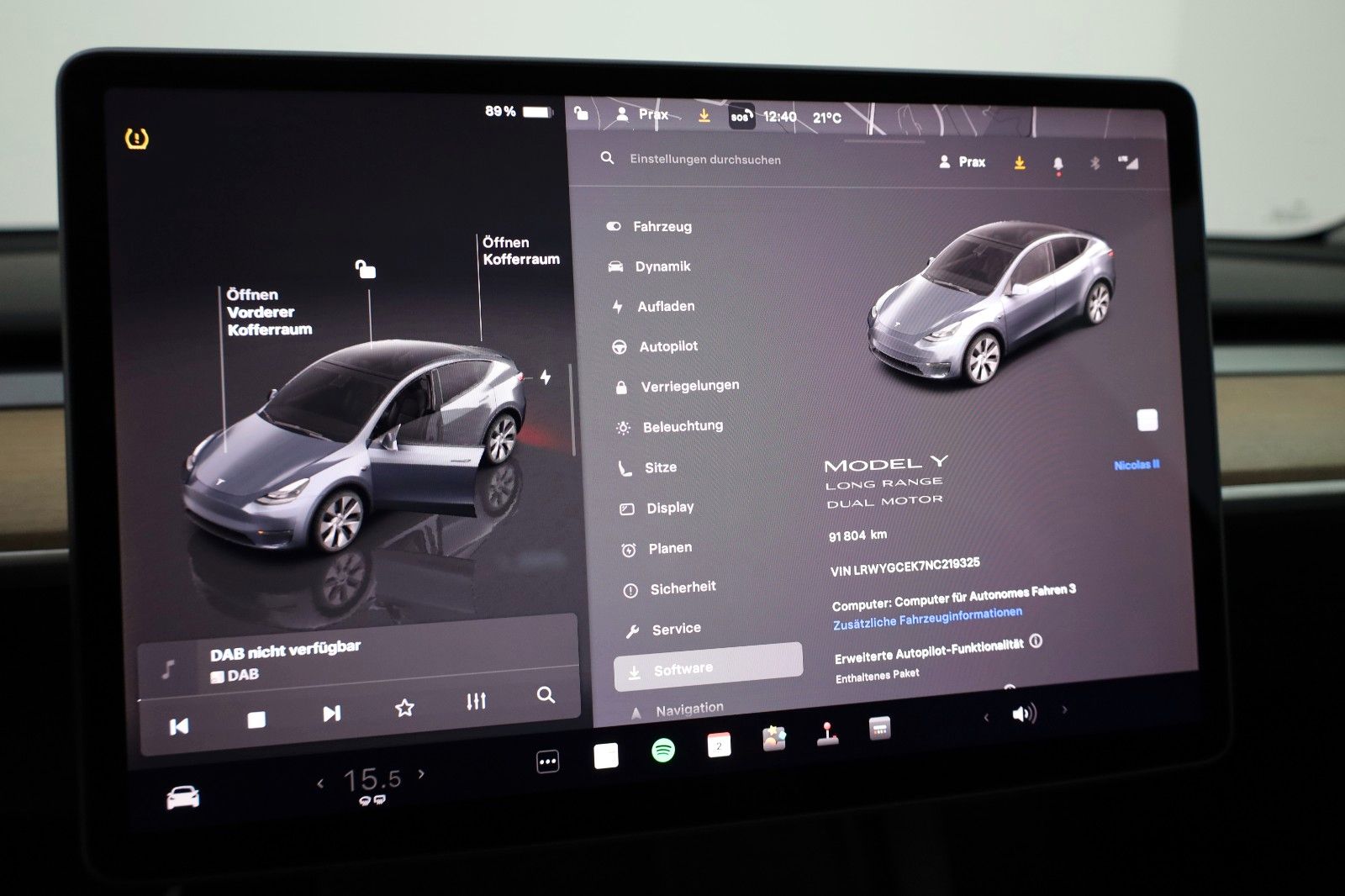 Fahrzeugabbildung Tesla Model Y Long Range Dual Motor AWD,Autopilot,Pano