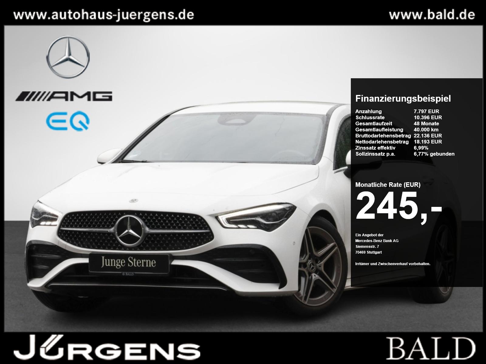 Mercedes-Benz CLA 180 SB AMG-Sport/LED/Cam/Keyl/Ambi/Winter/18