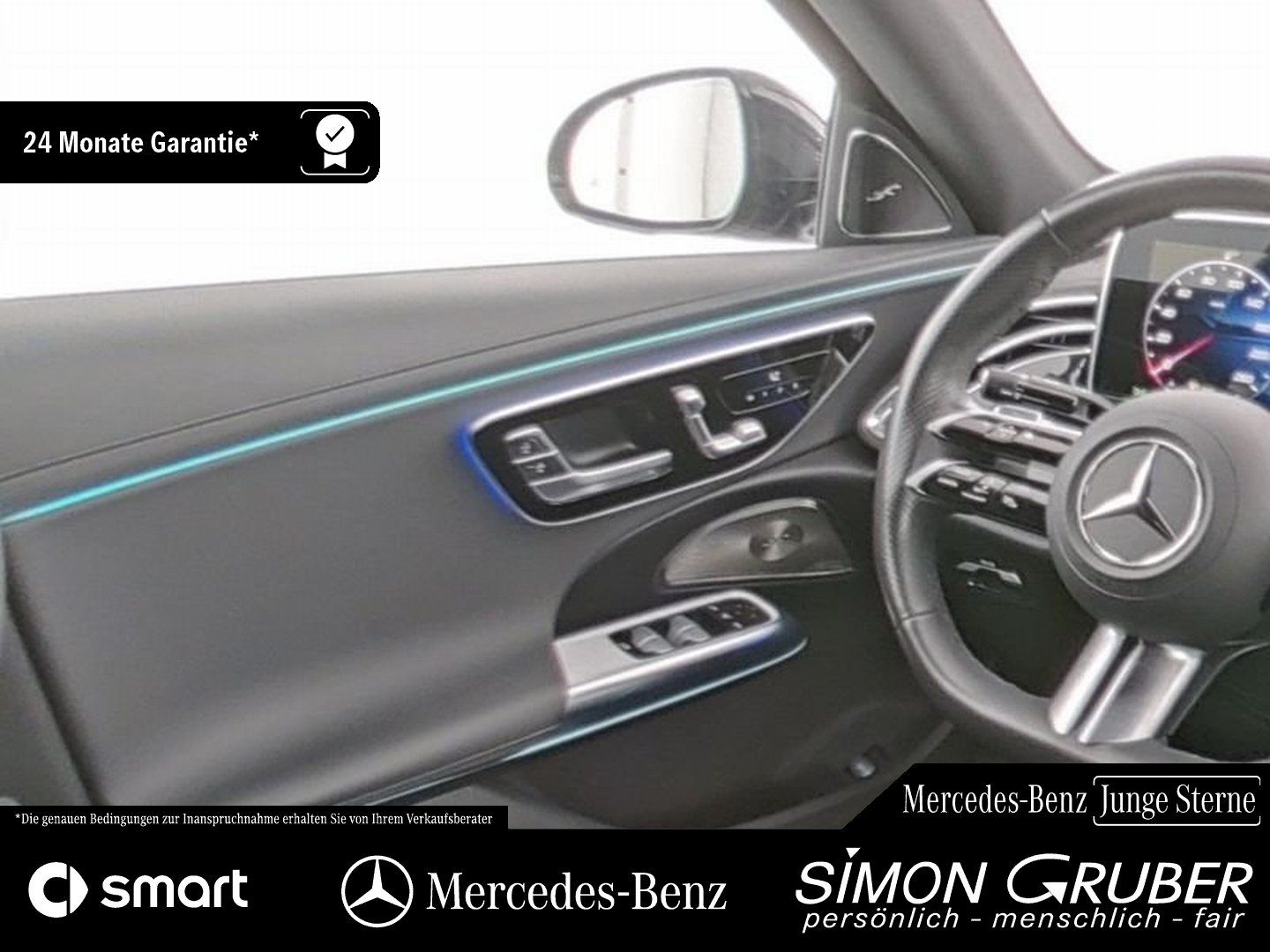 Fahrzeugabbildung Mercedes-Benz E 220 d AMG Superscreen Night 20" Burm 360° Digi