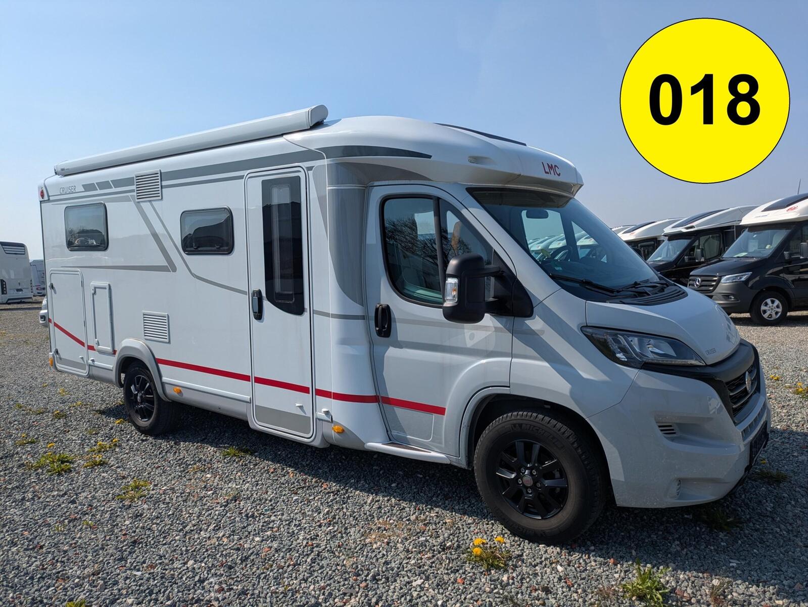 LMC Cruiser T 662 G Markise/GFK/Alu/Radträger/Tempo