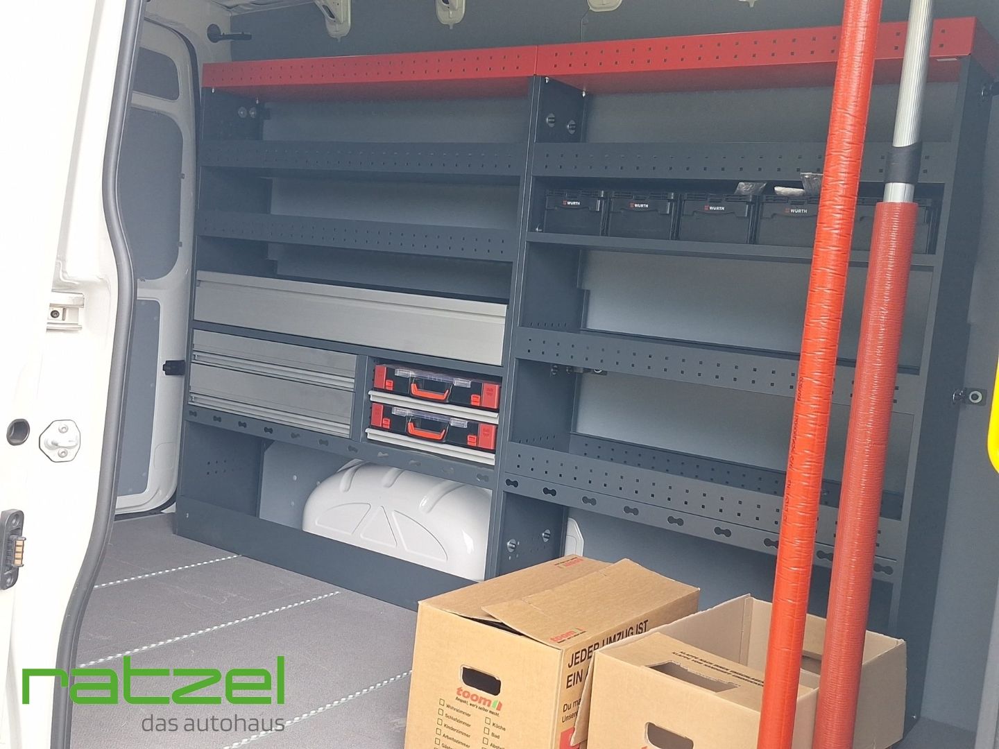 Fahrzeugabbildung Volkswagen Crafter 35 Kasten HD Würth Ausbau Klima+Flügeltü