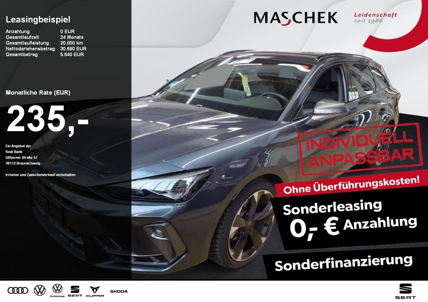 Cupra Leon ST 1.5eTSI Navi RearView Sitzh. ACC Ambient