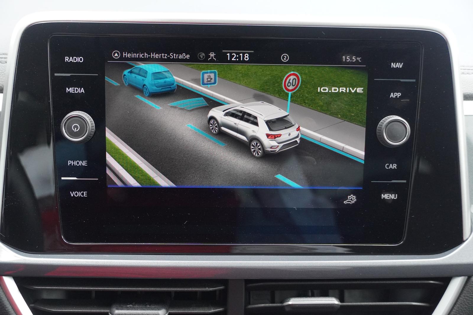 Volkswagen T-Roc 1.0 TSI Style IQ-Light Navi Teilleder ACC, миниатюра 16