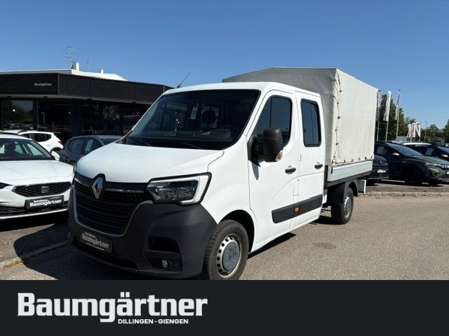 Fahrzeugabbildung Renault Master DoKa dCi 135 3,5t L2H1 Pritsche/Plane - mit KI generiert/bearbeitet