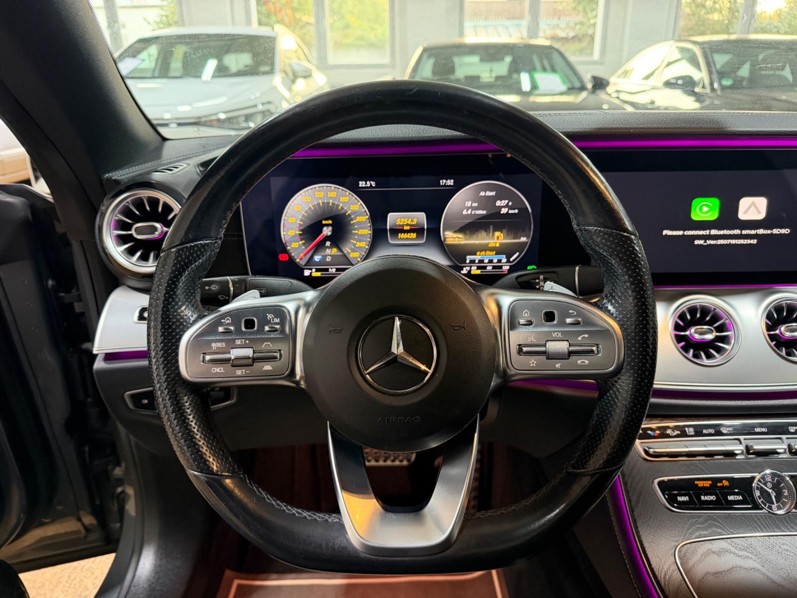 Mercedes-Benz E 220d Coupe AMG LINE/PANO/CAM/el.HECK/BURMESTER