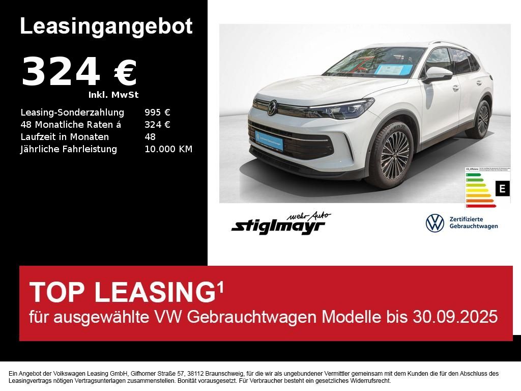 Tiguan Life 1.5 TSI KAMERA+SITZHG+PDC+NAVI+18´