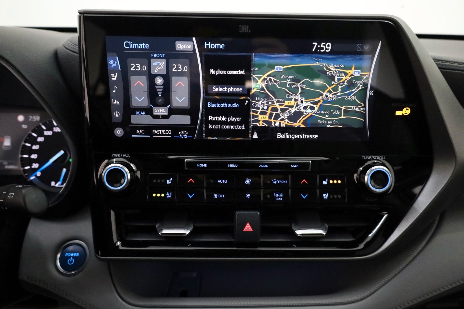 Fahrzeugabbildung Toyota Highlander Hybrid Executive,Sitzlüft,7Sitz,Kamer