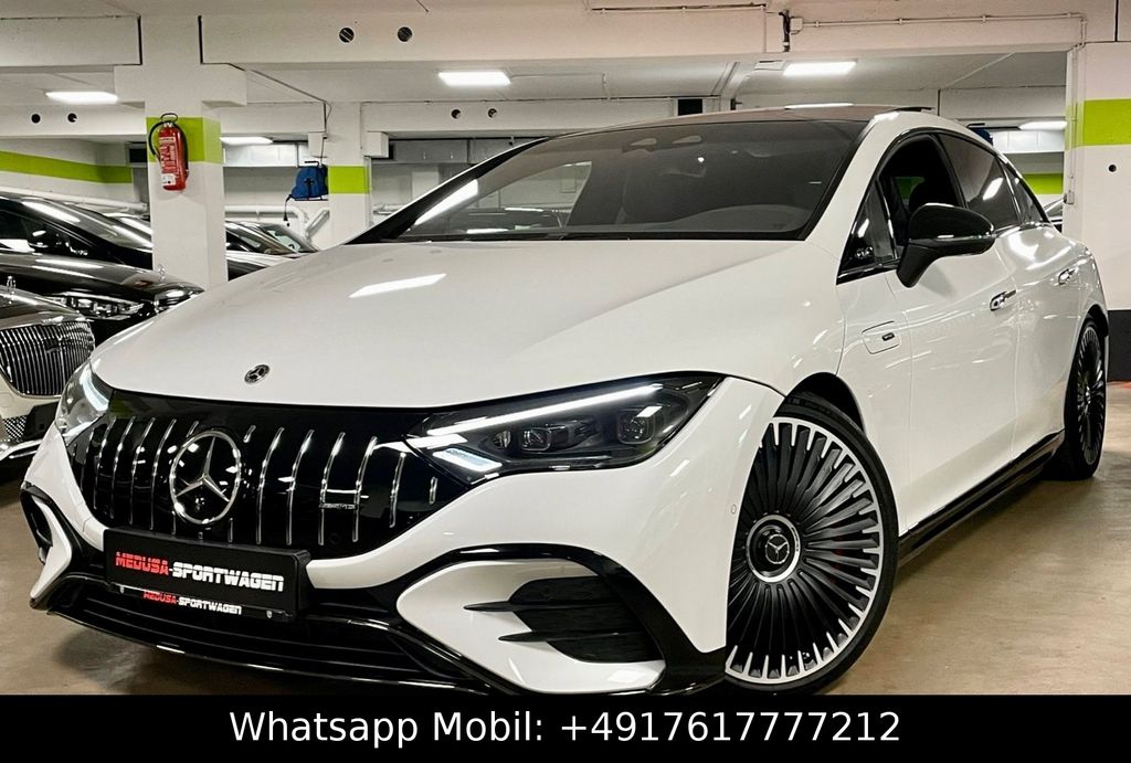 Mercedes-Benz EQE AMG 43 4M HYPERSCREEN CARBON NIGHTPACK FULL!