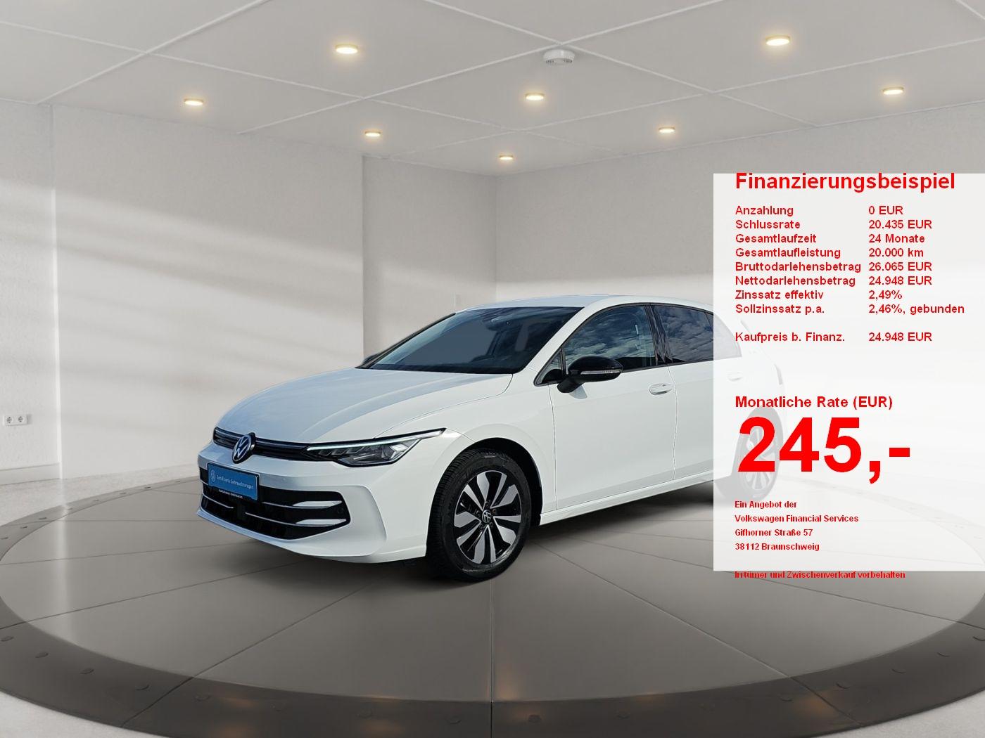 Volkswagen Golf VIII 1.5 TSI 85 kW Goal ACC AHK Akustikglas