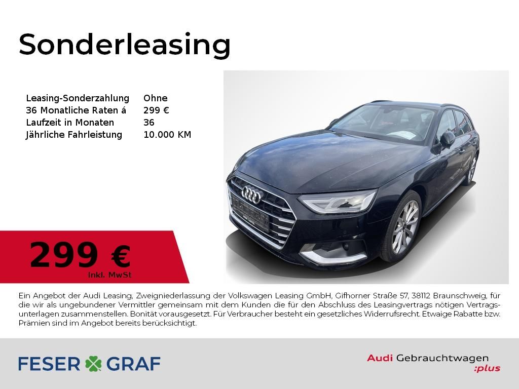 Audi A4 Avant 40 TDI advanced Stronic,LED,Leder,Navi+