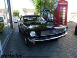 Ford Mustang V8 Cabrio in schwarz - Ford Mustang Oldtimer: Roadster