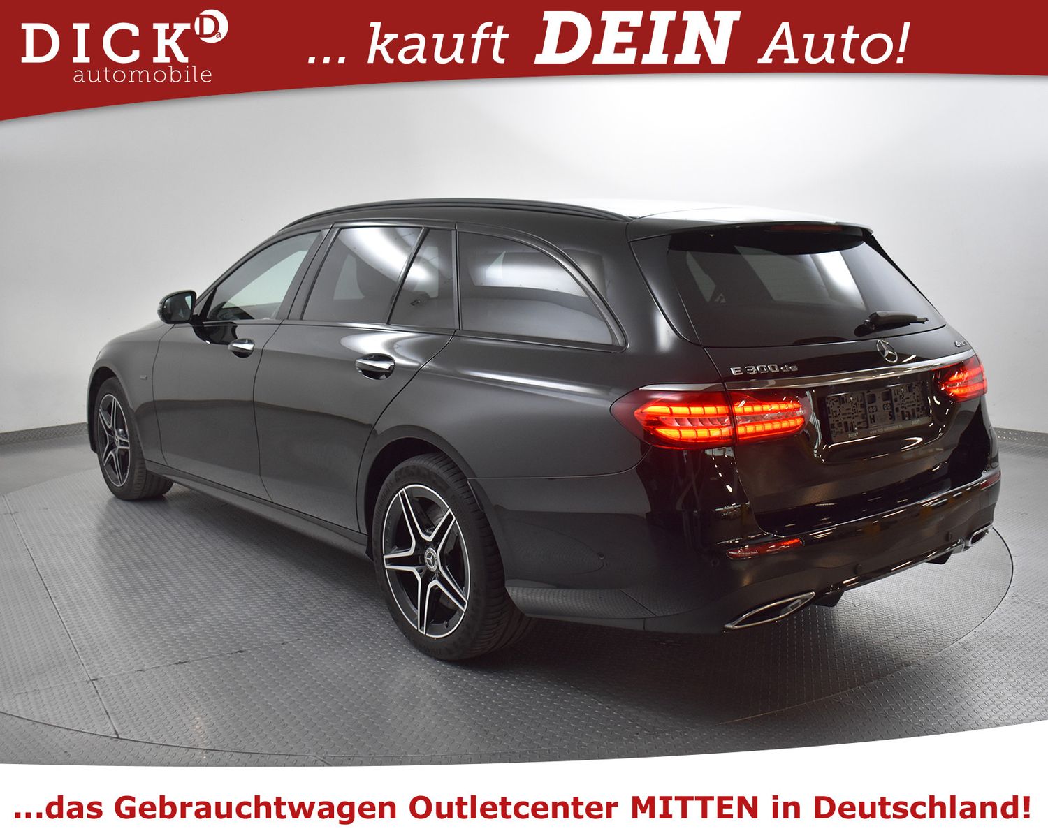 MERCEDES-BENZ E300de 2X AMG Line 4Mat NIGHT+WIDES+STDHZ+KAM+AC - Image 5