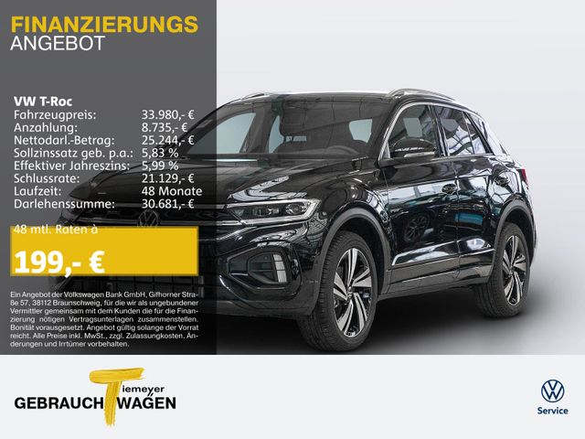 Volkswagen T-Roc 1.5 TSI DSG R-LINE LM18 ACC IQ.Drive KAMER