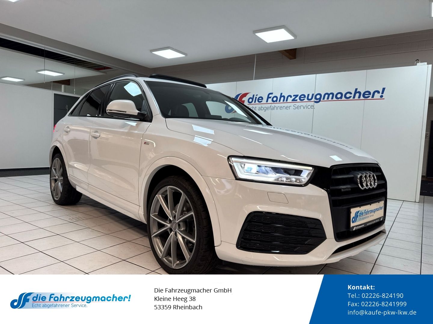 Fahrzeugabbildung Audi Q3 sport quattro S line S-line Sportpaket El. Pa