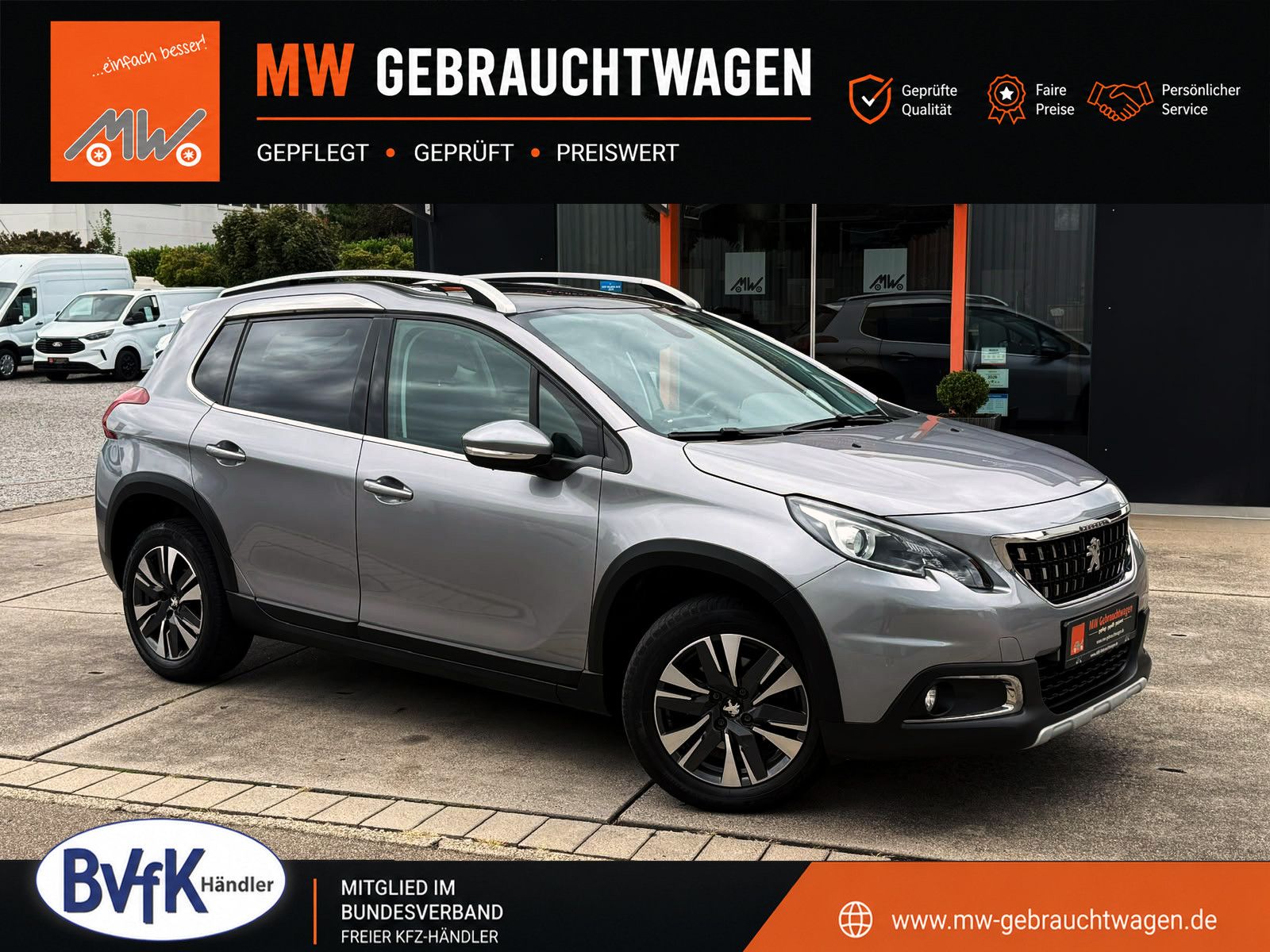 Fahrzeugabbildung Peugeot 2008 Allure 1.2 Auto. KAM PDC SHZ PANO NAV TEMP