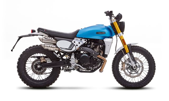 Fantic Caballero 500 Scrambler TZ Tageszulassung