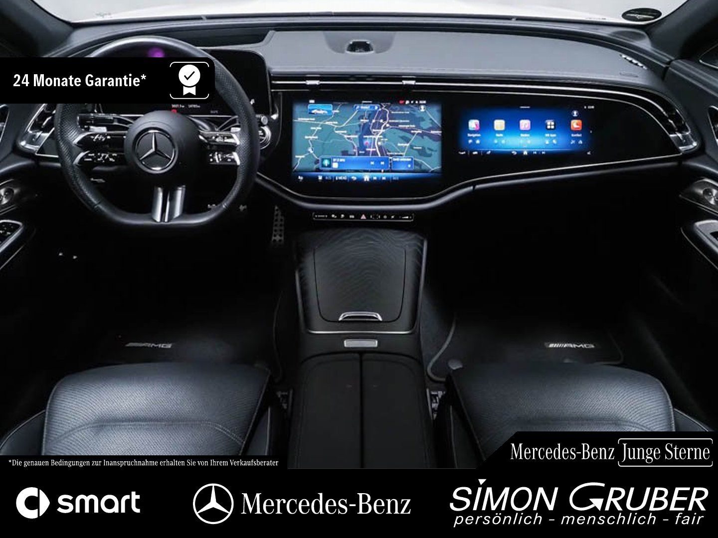 Fahrzeugabbildung Mercedes-Benz E 300 e AMG Pano Superscreen Sitzklima HUD Burm