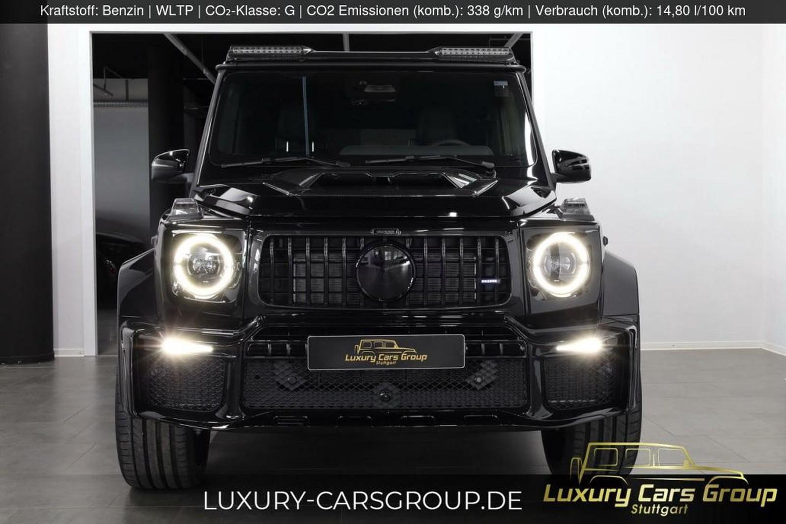 Mercedes-Benz G63 BRABUS 800 Signature Full.Black-Widestar-Car