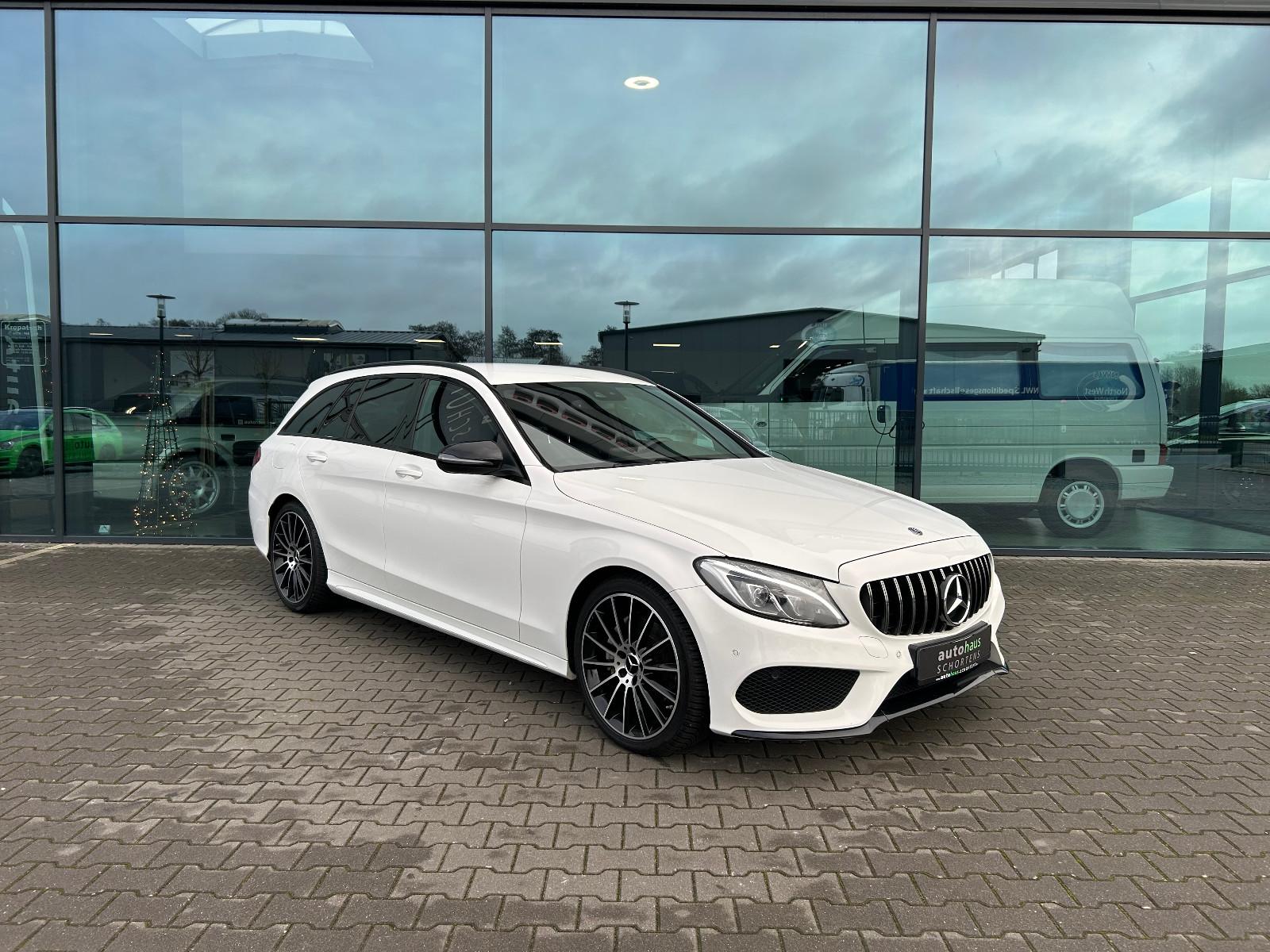 Mercedes-Benz C200 T AMG-Line Night LED Kamera Burmester 19"