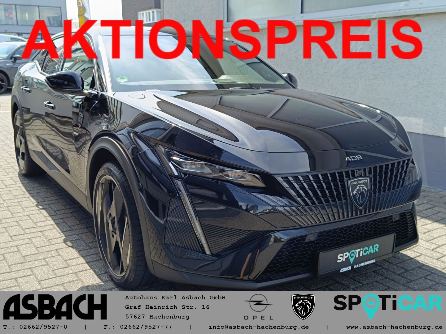 Peugeot 408 GT Vollausstattung Schiebedach Nappa AZV Sur
