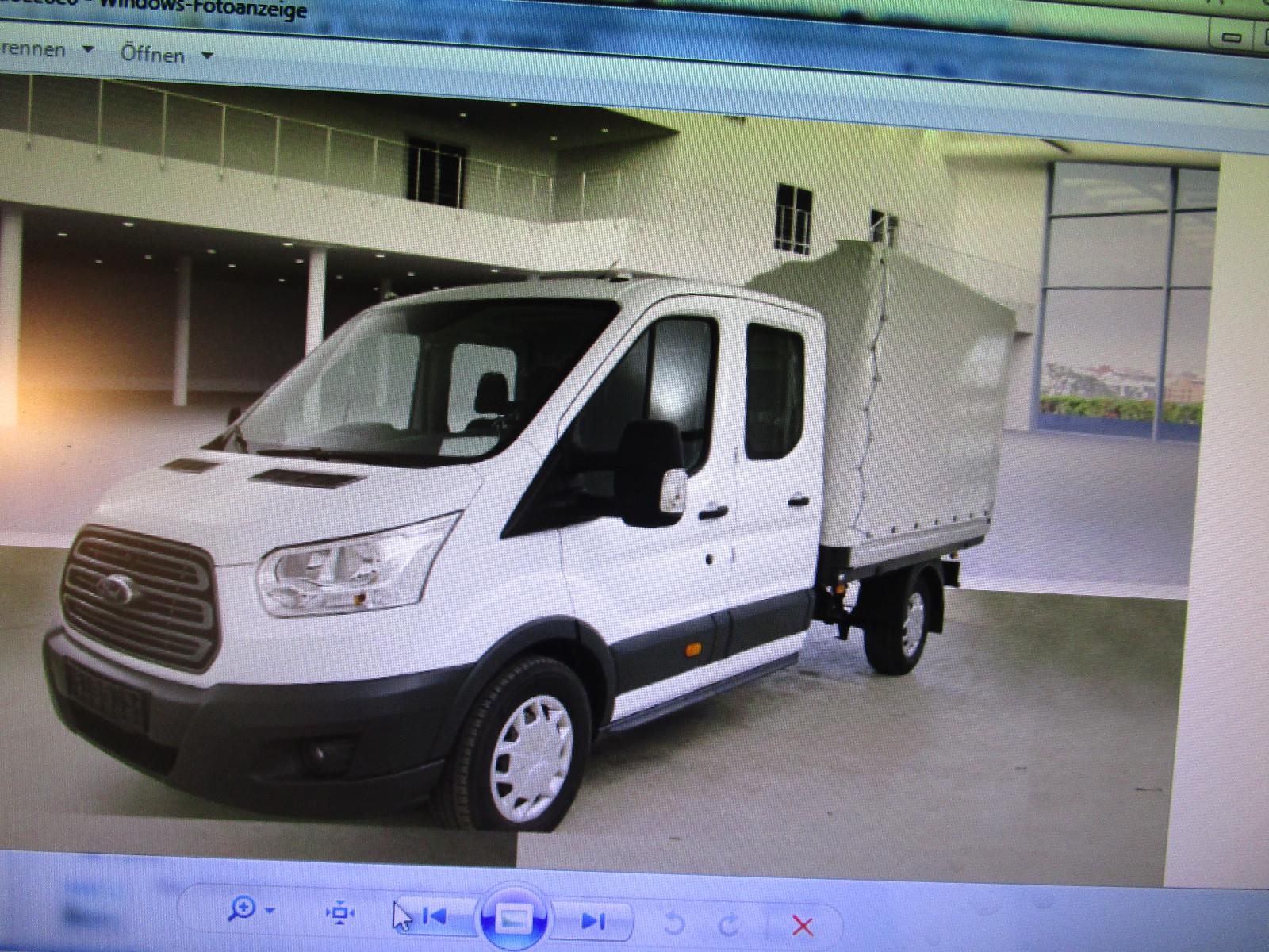 Ford Transit Pritsche 350 L3 DoKa "Trend" Klima