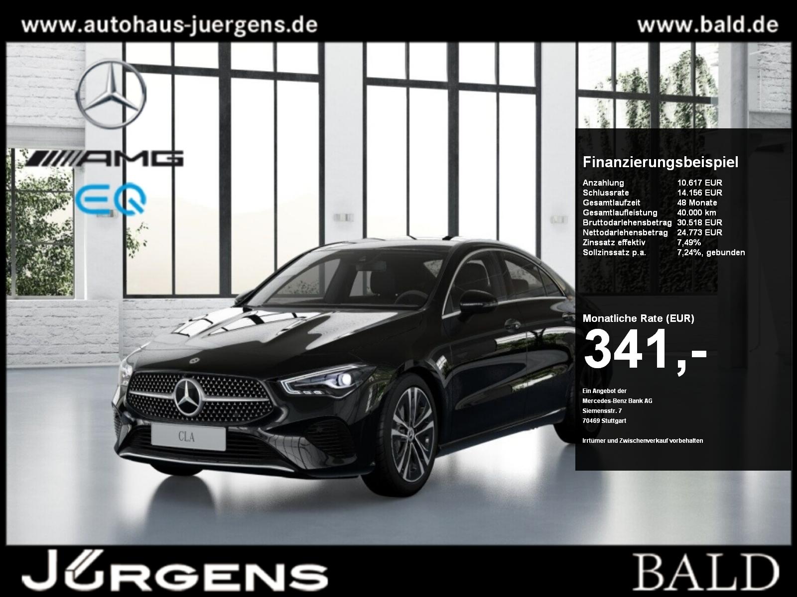 Mercedes-Benz CLA 200 d Progressive/LED/Kamera/Navi/Winter/18