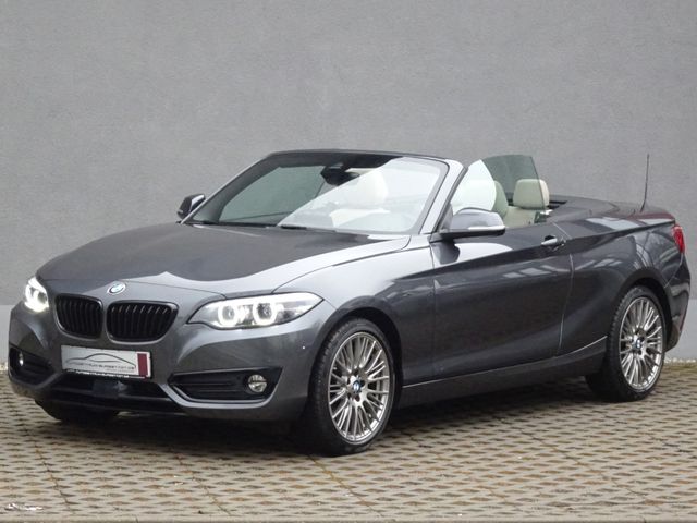 BMW 220 d Cabrio Sport Line/LED/Navi/Leder/18"LMF